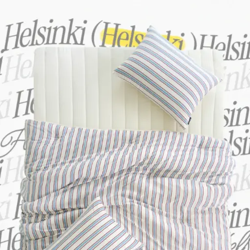 NZ Deep Sleep 條紋薄款四季被 Helsinki