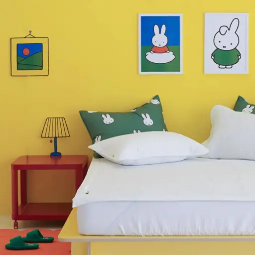 NZ Miffy 兒童素色涼感床墊