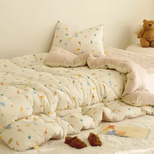 [A002081] NZ Atelier M2 兒童花色厚款四季被 Momo